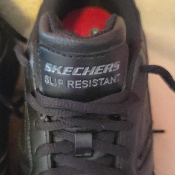 Skechers Men's Black Lace-Up Sneakers - Picture 2 of 9